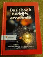Basisboek Bedrijfseconomie - Leerboek, Boeken, Studieboeken en Cursussen, Gelezen, Drs. Wim Koetzier, Drs. Rien Brouwers, Drs. Olaf Leppink