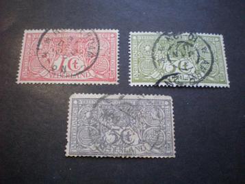 Nederland NVPH 84-86 gebruikt B-keus ( W 553)..€ 2,50 beschikbaar voor biedingen
