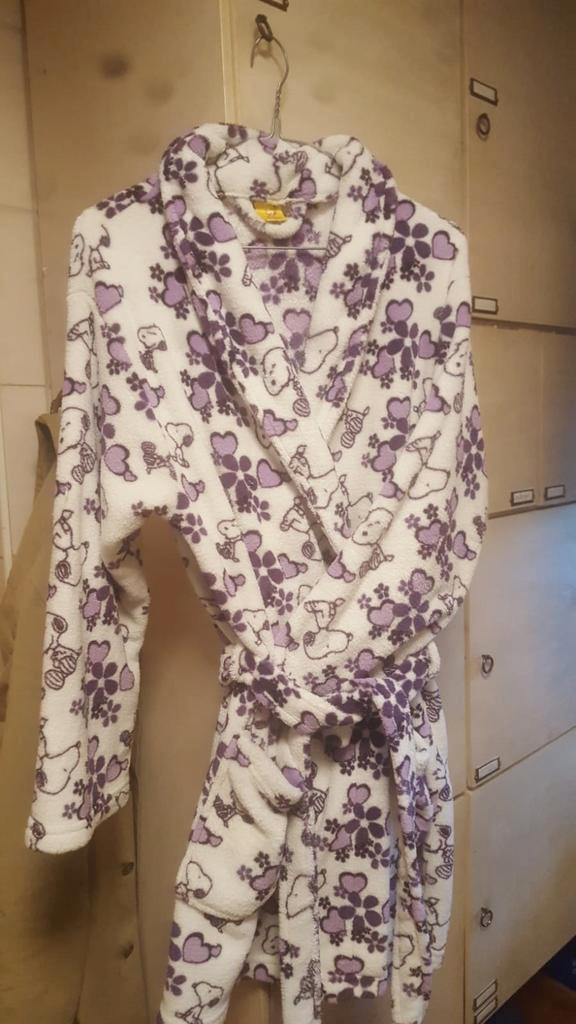 Snoopy ochtend-/badjas van Peanuts., Kinderen en Baby's, Kinderkleding | Maat 164, Zo goed als nieuw, Meisje, Nacht- of Onderkleding