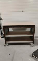 Stevige werktafel op wielen - direct beschikbaar 120x75x90, Doe-het-zelf en Verbouw, Werkbanken, Ophalen, Gebruikt, 70 tot 120 cm