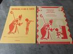 2 boekjes Sinterklaas liedjes blokfluit en piano, Ophalen of Verzenden, Zo goed als nieuw, Les of Cursus, Piano