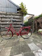 Leuke omafiets rood, Fietsen en Brommers, Fietsen | Dames | Omafietsen, Ophalen, Gebruikt, 47 tot 50 cm, Versnellingen