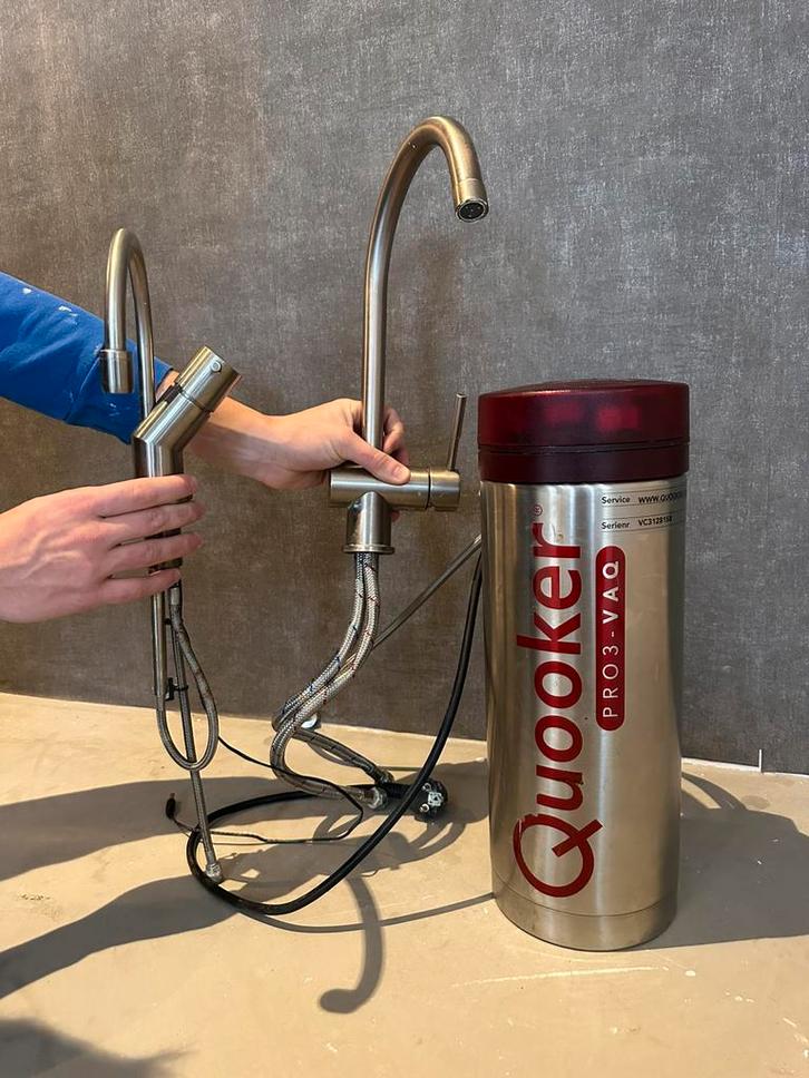 Quooker set, Huis en Inrichting, Keuken | Keukenelementen, Gebruikt, Minder dan 100 cm, 50 tot 100 cm, 25 tot 50 cm, Ophalen