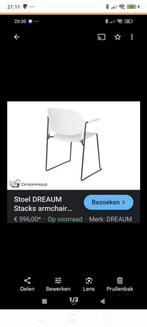 Stoelen wit 4, Huis en Inrichting, Stoelen, Ophalen, Zo goed als nieuw, Wit