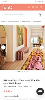 HKliving Fluffy Vloerkleed 80 x 360 cm - South Beach - NIEUW, Ophalen of Verzenden, Nieuw, Rechthoekig, 200 cm of meer