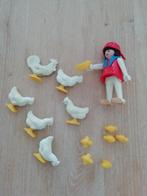Playmobil boerin met kippen 3595 vintage, Ophalen of Verzenden, Zo goed als nieuw, Complete set