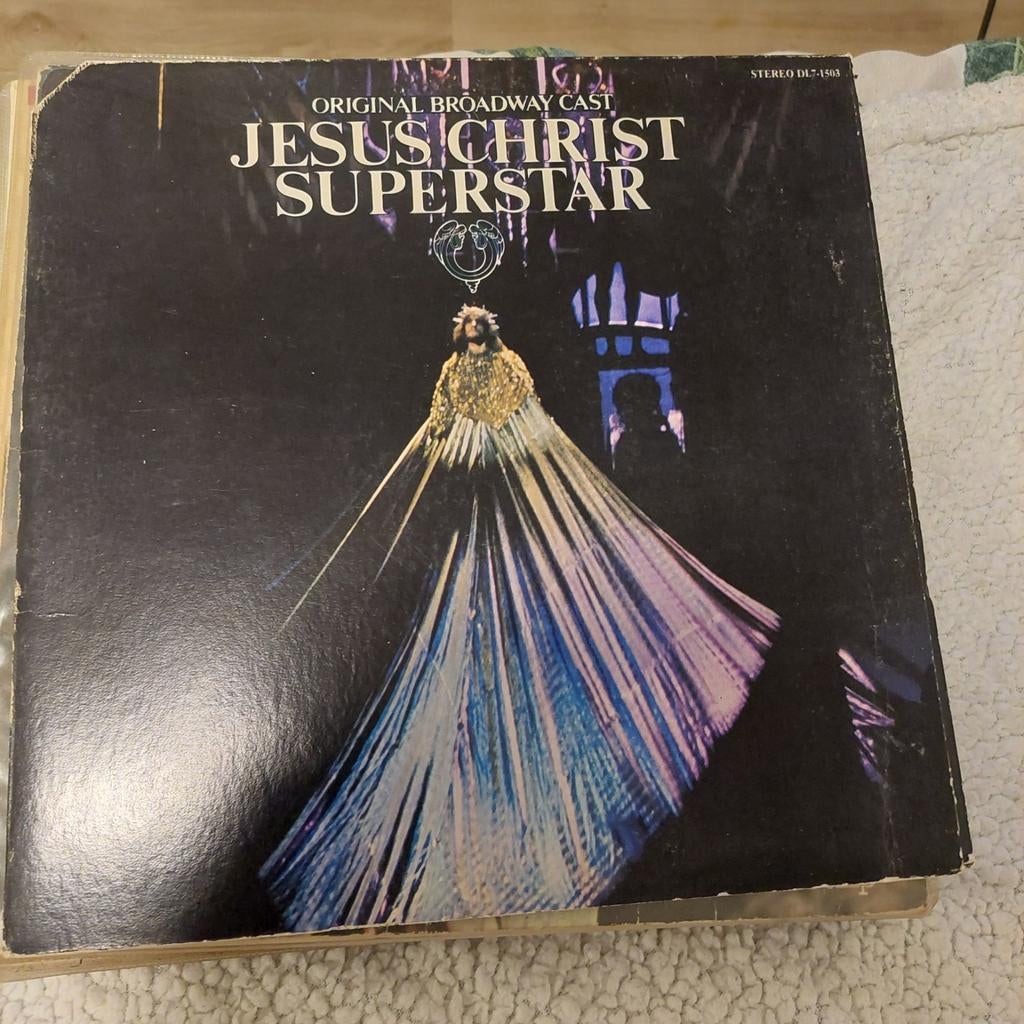 Jesus Christ Superstar - Originele Broadway Cast LP, Cd's en Dvd's, Vinyl | Rock, Ophalen of Verzenden, Gebruikt, 12 inch, Overige genres