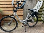 Gazelle Bloom Damesfiets met Yepp Kinderzitjes, Ophalen, Gebruikt, Versnellingen, 50 tot 53 cm