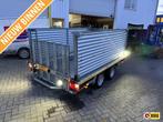 HULCO TERRAX MACHINETRANSPORTER 3TON 295X150X128H 2017 NW.ST, Auto diversen, Aanhangers en Bagagewagens, Gebruikt