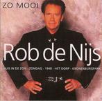 ROB DE NIJS - ZO MOOI (CD), Ophalen of Verzenden, Zo goed als nieuw, Pop