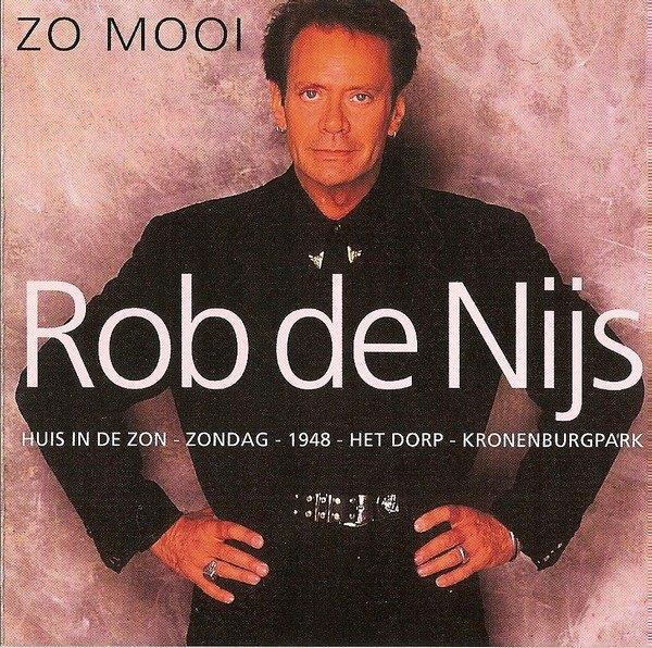 ROB DE NIJS - ZO MOOI (CD), Cd's en Dvd's, Cd's | Nederlandstalig, Zo goed als nieuw, Pop, Ophalen of Verzenden