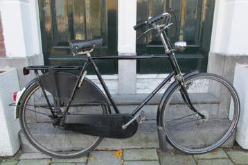 Gazelle Populair herenfiets met stang-trommelremmen en 3 V beschikbaar voor biedingen