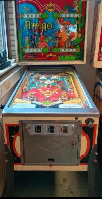 Vintage Bally Amigo EM flipperkast gereviseerd.203 beschikbaar voor biedingen