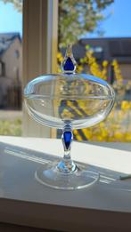 Prachtige Franse vintage Cristal d'Arques kristallen pot, Ophalen of Verzenden