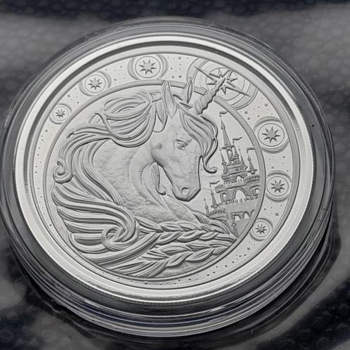 2023 Ghana Unicorn 1 oz silver, Postzegels en Munten, Munten | Afrika, Overige landen, Zilver, Ophalen of Verzenden