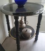 Vintage bijzettafel, Huis en Inrichting, Tafels | Bijzettafels, Jaren 30, Rond, Gebruikt, 45 tot 60 cm