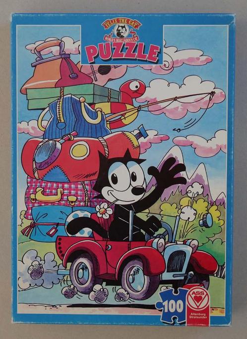 puzzel Felix the Cat - Vakantie, Hobby en Vrije tijd, Denksport en Puzzels, Gebruikt, Legpuzzel, Minder dan 500 stukjes, Ophalen of Verzenden
