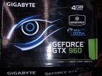 Gigabyte GeForce GTX 960 -4GB, Computers en Software, Videokaarten, Ophalen of Verzenden, Zo goed als nieuw, GDDR6, PCI-Express 4