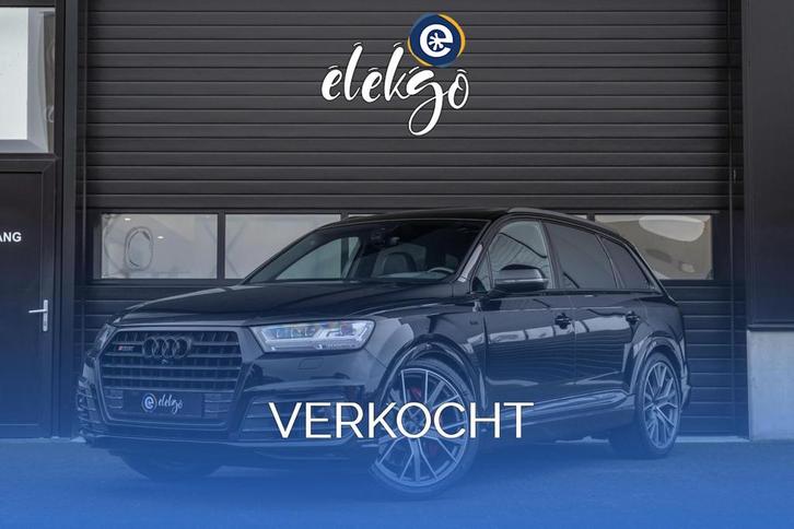 Audi SQ7 4.0 TDI Quattro Pro Line+7p|Vol|360|Trekhaak|Bose|H, Auto's, Audi, Bedrijf, SQ7, 360° camera, 4x4, ABS, Achteruitrijcamera