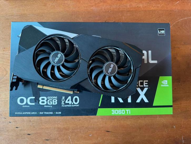Asus Dual Rtx 3060ti 8gb! INRUILEN MOGELIJK!, Computers en Software, Moederborden, Refurbished, Overige typen, Overige soorten
