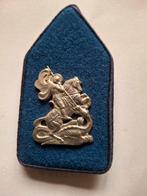Het is een kraag spiegel van het regiment Huzaren van Boreel, Ophalen of Verzenden, Landmacht, Nederland, Embleem of Badge
