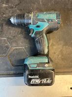 Makita schroefboormachine DDF470 14.4v brushless met accu, Boormachine, Gebruikt, Variabele snelheid, Ophalen of Verzenden