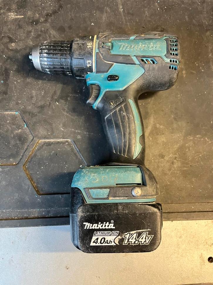 Makita schroefboormachine DDF470 14.4v brushless met accu, Doe-het-zelf en Verbouw, Gereedschap | Boormachines, Gebruikt, Boormachine