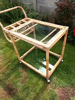 Retro Rotan Serveerwagen, Ophalen of Verzenden, Gebruikt