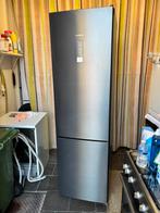 NoFrost Koel/Vriescombinatie: Siemens, Zwart/DonkerGrijs, Witgoed en Apparatuur, Koelkasten en IJskasten, Ophalen, Gebruikt, 200 liter of meer