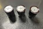 3 stuks Condensator 390 UF - 500 Volt - zender, Ophalen of Verzenden, Zo goed als nieuw