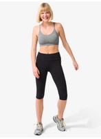 Sportlegging 3/4 Hema mt L met zakjes, Kleding | Dames, Zwart, Maat 42/44 (L), Nieuw, Ophalen of Verzenden