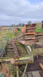 Balken: Douglas 6/3.90m, 7.5x14.5cm, Doe-het-zelf en Verbouw, Hout en Planken, Ophalen of Verzenden, Zo goed als nieuw, 50 mm of meer