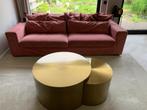 DECOR AMSTERDAM ROZE VELVET BANK!, Huis en Inrichting, Ophalen, Overige materialen, 250 tot 300 cm, 125 tot 150 cm