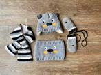 Set hema winter 2 sjaals muts en wanten baby, Ophalen of Verzenden, Maat 62, Muts