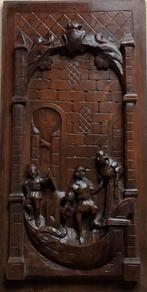 Houten paneel, Antiek en Kunst, Ophalen of Verzenden