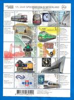 NVPH V3219-28 175 jaar Spoorwegen - 2014, Ophalen of Verzenden, Na 1940, Postfris