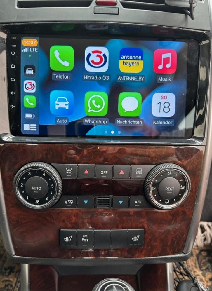 Mercedes A B V klasse Vito | 2004 - 2017 | Autoradio, Auto diversen, Autoradio's, Nieuw, Ophalen of Verzenden