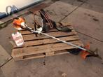 Stihl bosmaaier met messen, Ophalen, Benzine