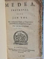 Medea, een Treurspel van Jan Vos (1698), Ophalen of Verzenden, Jan Vos