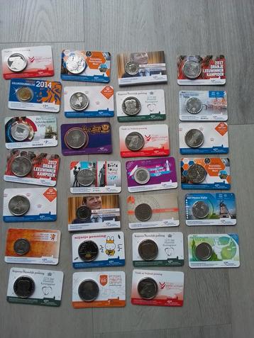 Coincard verzameling Nederland  beschikbaar voor biedingen