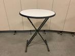 Klaptafel / tafel / bartafel diameter 85xH110 cm, 5 stuks