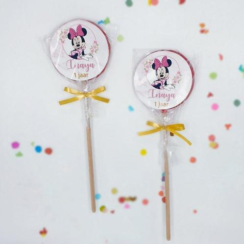 Traktatie lolly met thema naar keuze, Hobby en Vrije tijd, Feestartikelen, Nieuw, Feestartikel, Verjaardag, Ophalen of Verzenden