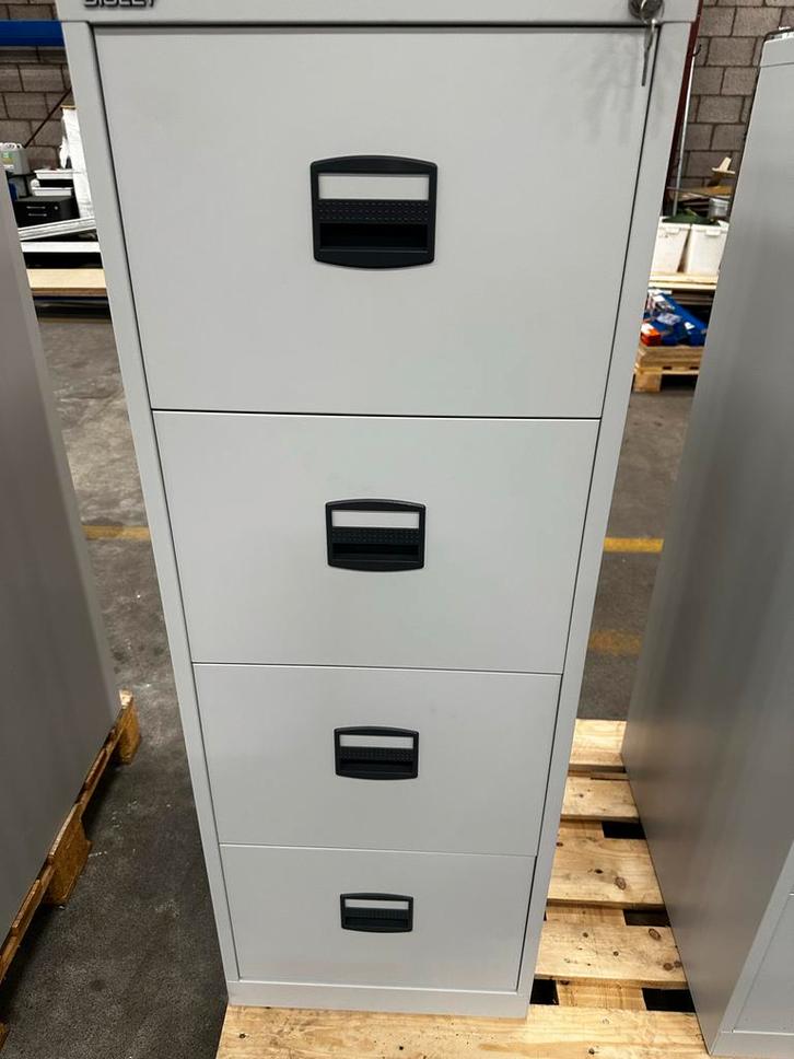 Metalen Dossierkast/Archiefkast - 130x63x47 cm, Huis en Inrichting, Kasten | Roldeurkasten en Archiefkasten, Gebruikt, 100 tot 150 cm