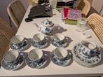 6 delig blue Danube thee servies, Antiek en Kunst, Antiek | Keramiek en Aardewerk, Ophalen