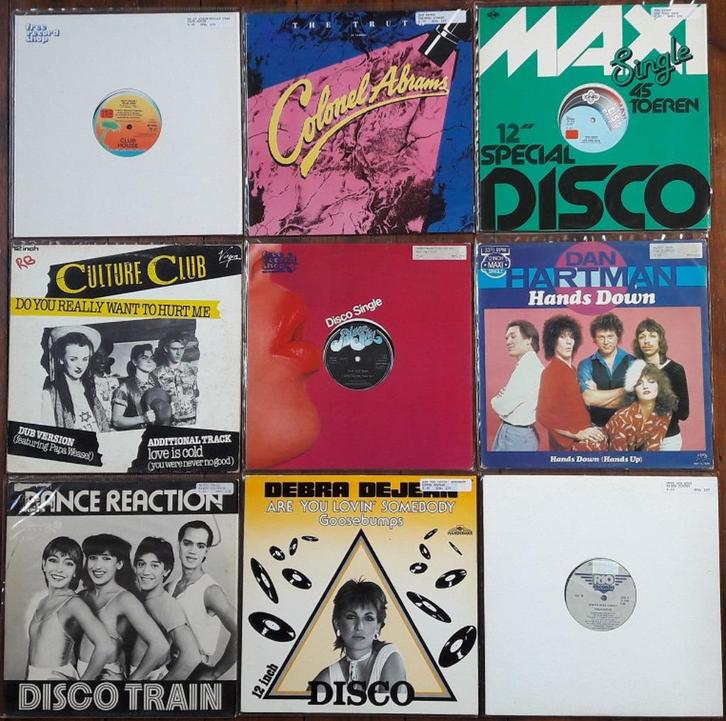Maxisingles C-H Jaren 70/80/90, Cd's en Dvd's, Vinyl | Dance en House, Gebruikt, Disco, 12 inch, Ophalen of Verzenden