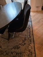 Eethoek met 4 stoelen - 200x100 cm, Huis en Inrichting, Tafels | Eettafels, Gebruikt, 100 tot 150 cm, 200 cm of meer, Ophalen of Verzenden