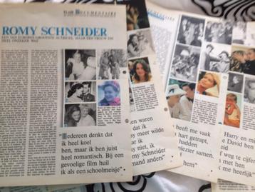 2 artikelen over Romy Schneider uit de flair en libelle