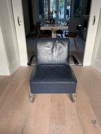 Thonet S411 Fauteuil - Top Design Klassieker, Huis en Inrichting, Stoelen, Gebruikt, Blauw, Ophalen of Verzenden, Metaal