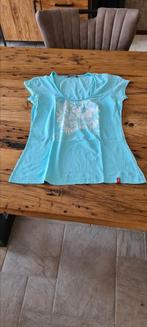 Te koop blauw dames shirt met opdruk, maat M, merk EDC, Kleding | Dames, Maat 38/40 (M), Blauw, Ophalen of Verzenden, Zo goed als nieuw
