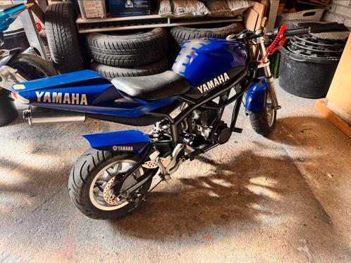 49cc MidiBike “yamaha look”, Fietsen en Brommers, Minibikes, Midibikes en Pitbikes, Gebruikt, Overige typen, Ophalen
